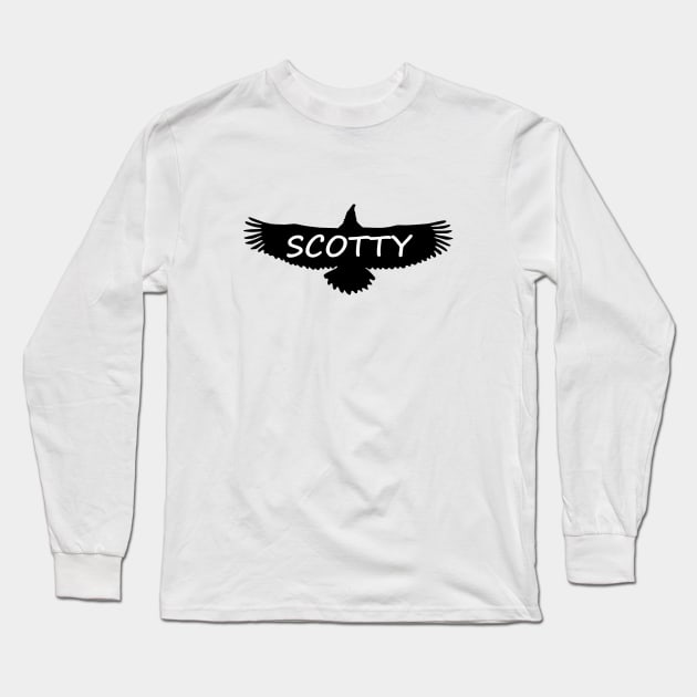 Scotty Eagle Long Sleeve T-Shirt by gulden
